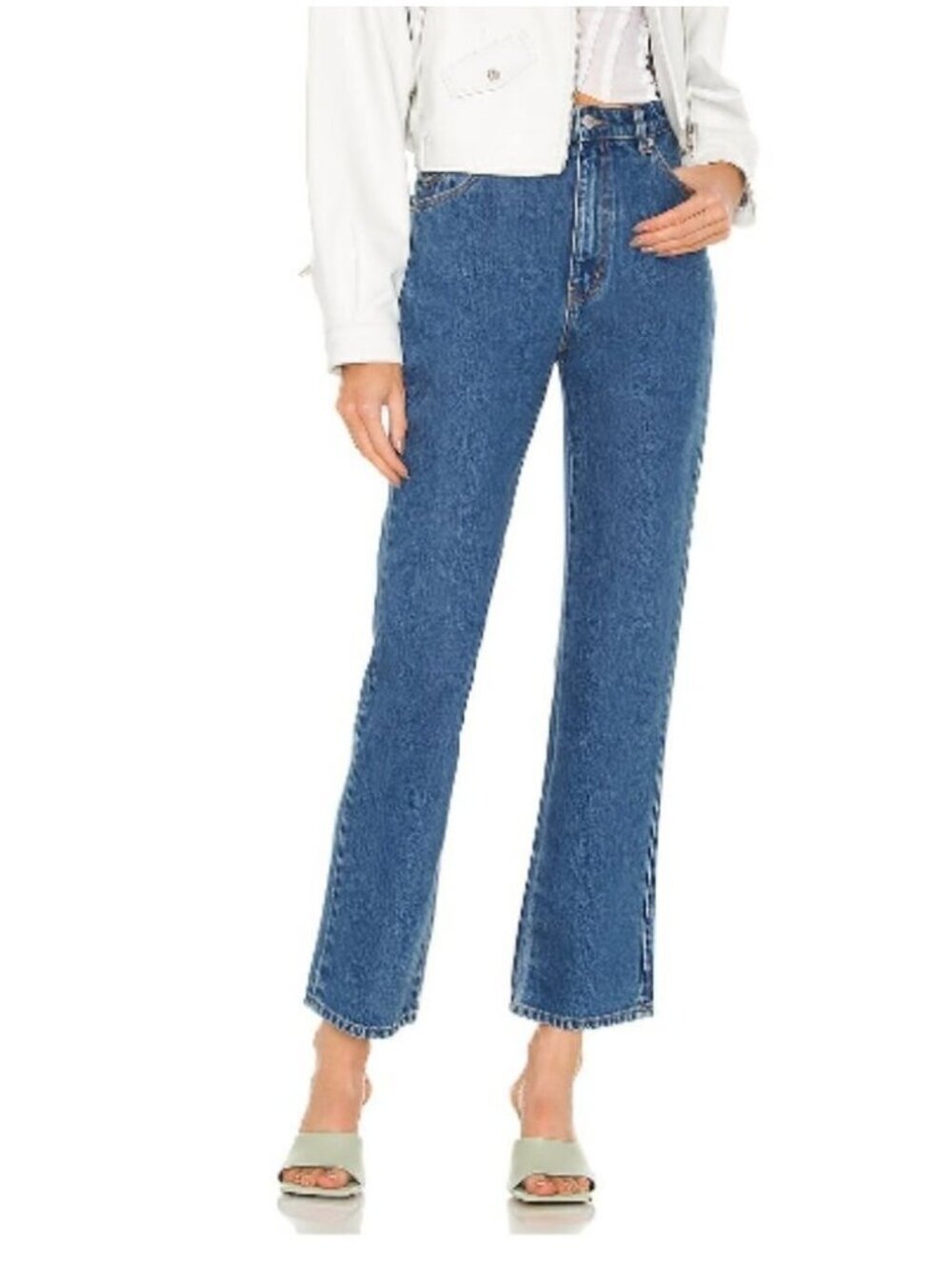 Rolla's High Rise Straight Leg Jeans - 26"